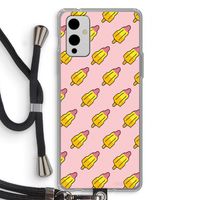 Waterijsjes: OnePlus 9 Transparant Hoesje met koord