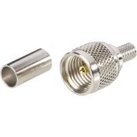 TRU COMPONENTS 1579441 Mini-UHF-connector Stekker, recht 1 stuk(s) - thumbnail