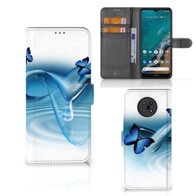 Nokia G50 | Telefoonhoesje | Met pasjeshouder | Vlinders