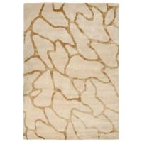 Beliani - MAKOLA - Vloerkleed - Beige - 160 x 230 cm - Viscose