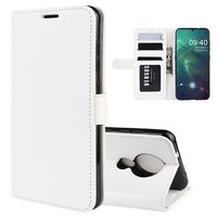 Nokia 6.2/7.2 Wallet Case met Magnetische Sluiting - Wit