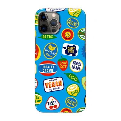 Fruitsticker: Volledig geprint iPhone 12 Pro Max Hoesje