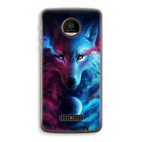 Where Light And Dark Meet: Motorola Moto Z Force Transparant Hoesje