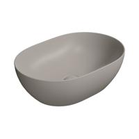 Keramische Opbouw Waskom Sapho Pura 50x35 Mat Grijs Keramische Opbouw Waskom Sapho Pura 50x35 Mat Grijs