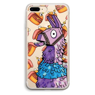 Loot Burger: iPhone 7 Plus Transparant Hoesje