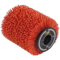 Schurende nylon borstel Ø80mm - L 100mm voor schrobben / ontvetten / reinigen