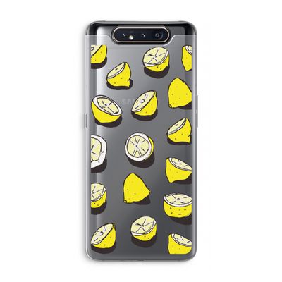 When Life Gives You Lemons...: Samsung Galaxy A80 Transparant Hoesje