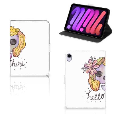 Tablettasje iPad Mini 6 (2021) Boho Skull Tablettasje iPad Mini 6 (2021) Boho Skull