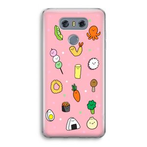 Happy bento friends: LG G6 Transparant Hoesje