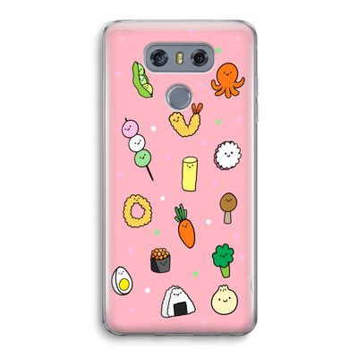 Happy bento friends: LG G6 Transparant Hoesje