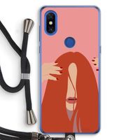 Woke up like this: Xiaomi Mi Mix 3 Transparant Hoesje met koord
