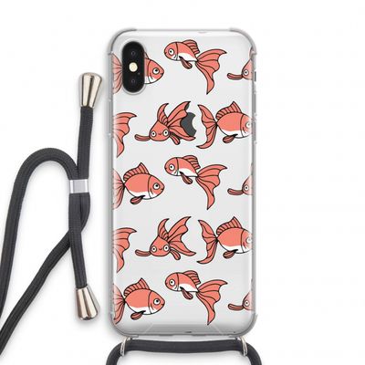 Blub: iPhone X Transparant Hoesje met koord