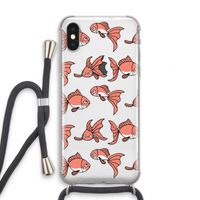 Blub: iPhone X Transparant Hoesje met koord Blub: iPhone X Transparant Hoesje met koord