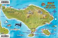 Waterkaart Fish Card Bali Dive Guide & Fish ID Card / Indonesian Coral Reef Creatures | Franko Maps