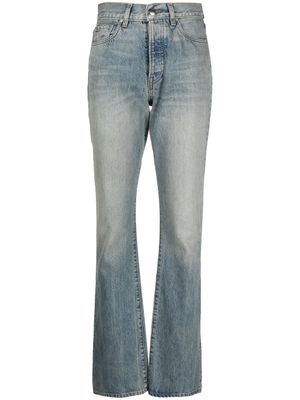AMIRI jean bootcut à taille haute - Bleu