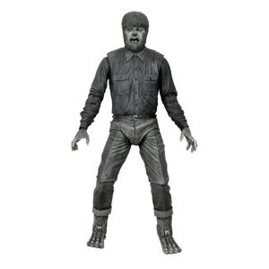 Universal Monsters Action Figure Ultimate The Wolf Man (Black & White) 18 Cm