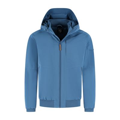Travelin&apos; Men - Waterproof jack - Blauw - Maat XL