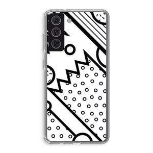 Pop Art #4: Samsung Galaxy S21 FE Transparant Hoesje