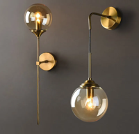 LumoNord Glasbol LED Wandlamp