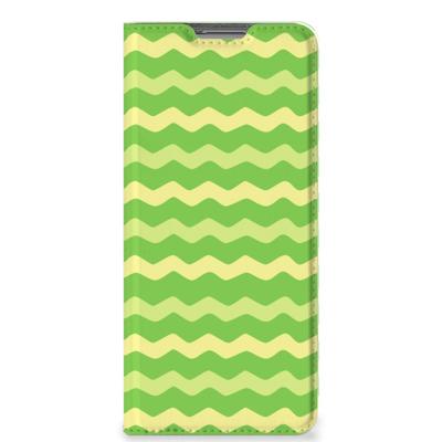 OPPO Find X5 | Hoesje met Magneet | Waves Green