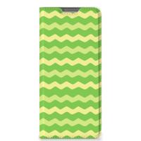 OPPO Find X5 | Hoesje met Magneet | Waves Green