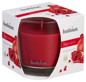 Bolsius True Scents geurglas 95/95 pomegranate