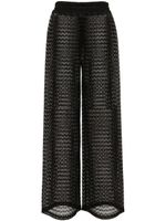 Melissa Odabash pantalon Sienna à coupe ample - Noir