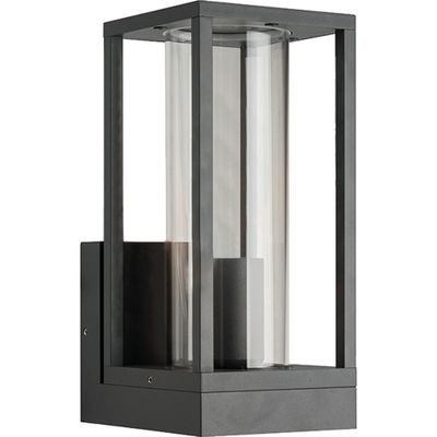 Moderne Wandlamp LED Dakota Outdoor E27 IP44 Antraciet