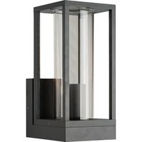 Moderne Wandlamp LED Dakota Outdoor E27 IP44 Antraciet