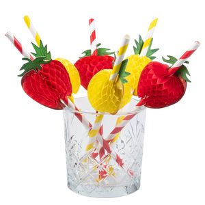 Set Rietjes Fruit 20cm (6st)