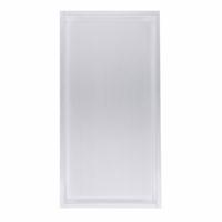 Inbouwnis 30x60x7 cm RVS Mat Wit Aqua Splash
