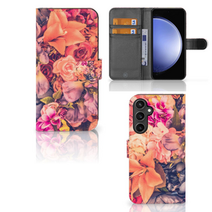 Samsung Galaxy S23 FE Hoesje Bosje Bloemen