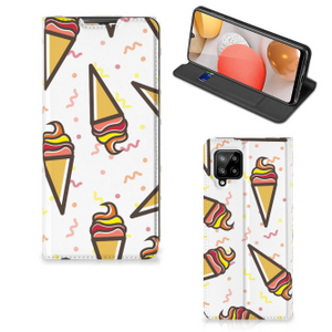 Samsung Galaxy A42 Flip Style Cover Icecream