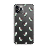 Vogeltjes: iPhone 11 Pro Max Transparant Hoesje