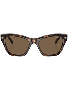 Vogue Eyewear lunettes de soleil effet écaille de tortue - Marron