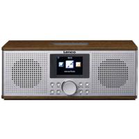 Lenco DIR-170 Internetradio DAB+, VHF (FM), Internet AUX, Bluetooth, USB, Internetradio Walnoot - thumbnail