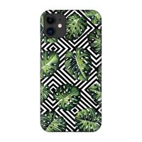Geometrische jungle: Volledig geprint iPhone 11 Hoesje