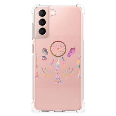 Samsung Galaxy S21 FE Stevig | Bumper Hoesje | Boho Dreamcatcher
