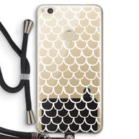 Dakpannetjes: Huawei Ascend P8 Lite (2017) Transparant Hoesje met koord Dakpannetjes: Huawei Ascend P8 Lite (2017) Transparant Hoesje met koord