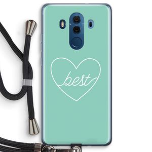 Best heart pastel: Huawei Mate 10 Pro Transparant Hoesje met koord