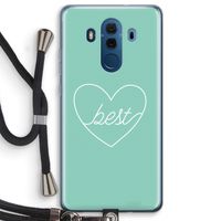 Best heart pastel: Huawei Mate 10 Pro Transparant Hoesje met koord