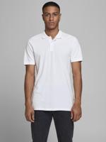 Jack - Jones Jjebasic Polo Ss Noos Poloshirts White Slim Fit