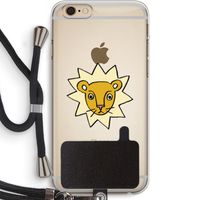 Kleine leeuw: iPhone 6 PLUS / 6S PLUS Transparant Hoesje met koord