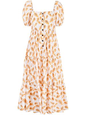 Pitusa robe Play Praire à imprimé graphique - Orange