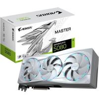Grafische kaart - GIGABYTE - AORUS GeForce RTX 5080 MASTER ICE - 16 GB Grafische kaart - GIGABYTE - AORUS GeForce RTX 5080 MASTER ICE - 16 GB