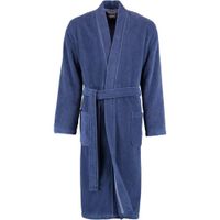 Cawö Cawö Heren Badjas 823 Blau 58/60
