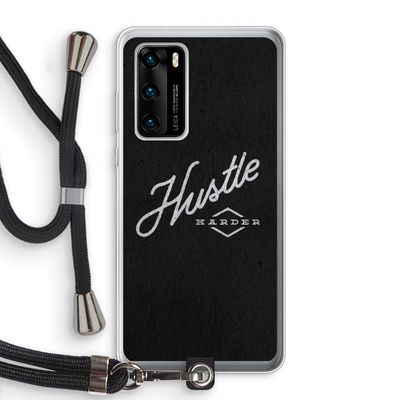 Hustle: Huawei P40 Transparant Hoesje met koord