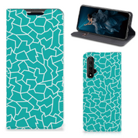 Honor 20 | Huawei Nova 5T Bookcase Cracks Blue - thumbnail