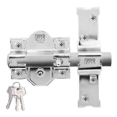 Veiligheidsslot Fac 201-r/80 Nikkel Staal 50 mm 80 mm