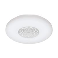 EGLO connect.z Capasso-Z Smart Plafondlamp - Ø 34 cm - Wit/Grijs - Instelbaar wit licht - Dimbaar - Zigbee